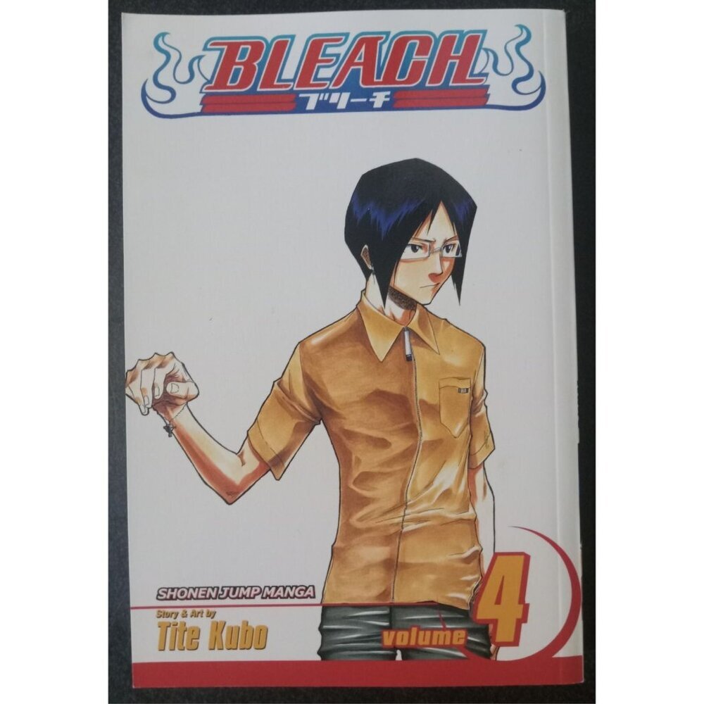 Bleach Vol 4 by Tite Kubo – 2004 Viz Manga PB Graphic Novel VG+
